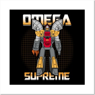 Cool Transforming 80's Heroic Robot Cartoon Posters and Art